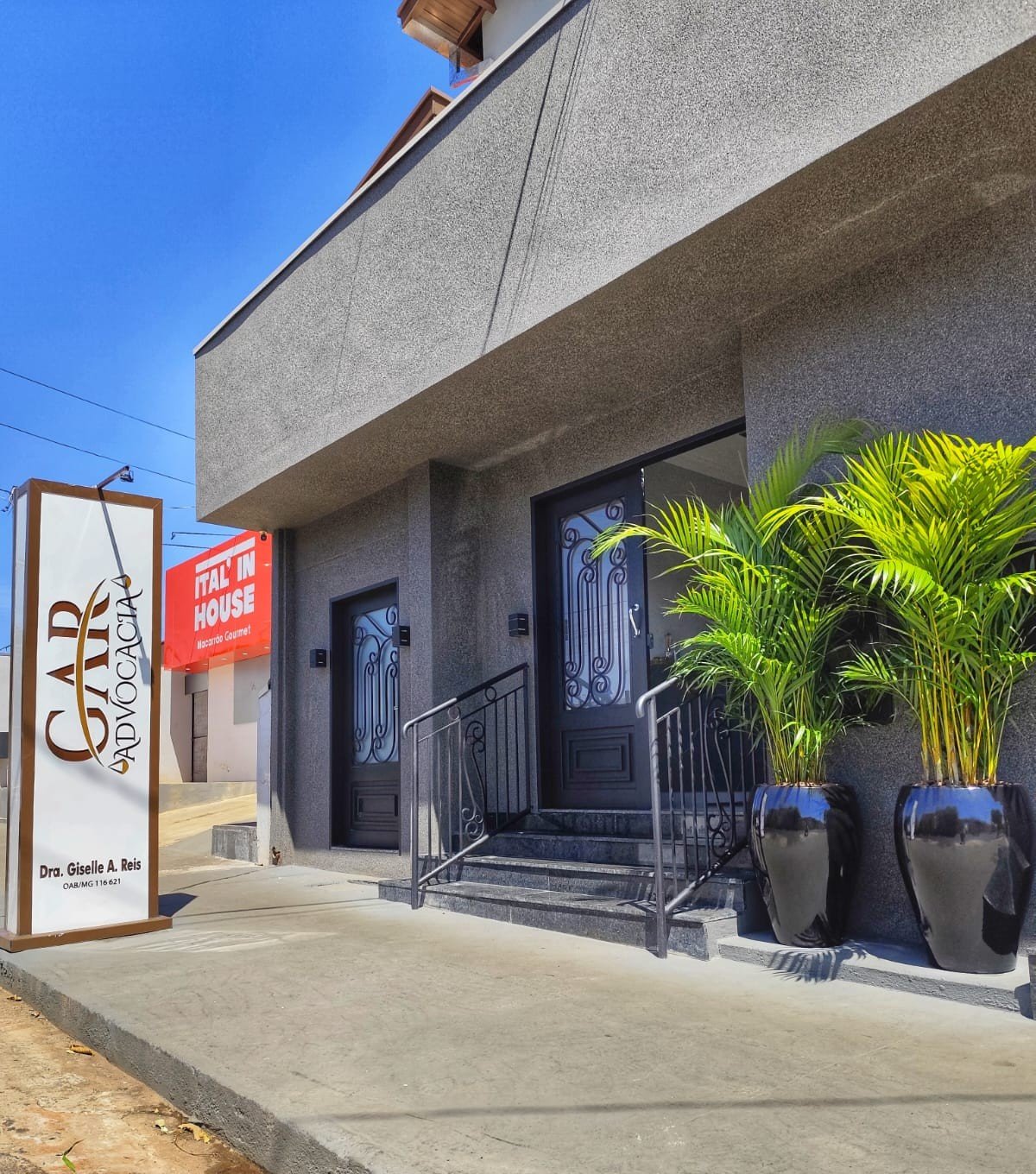 Fachada do escritório GAR Advocacia